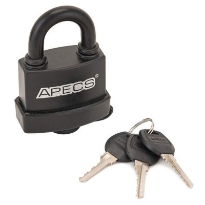 На картинке «Замок навесной "Apecs" PDR-50-45 всепогодный (блистер)»