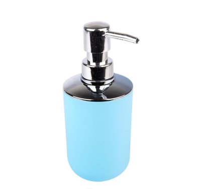 На картинке «Дозатор для ж/мыла пластик Муар голубой PP0328C-LD»