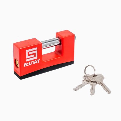 На картинке «"Булат" Замок навесной ВС 1-К95 ПЛ всепогодный d=12мм»