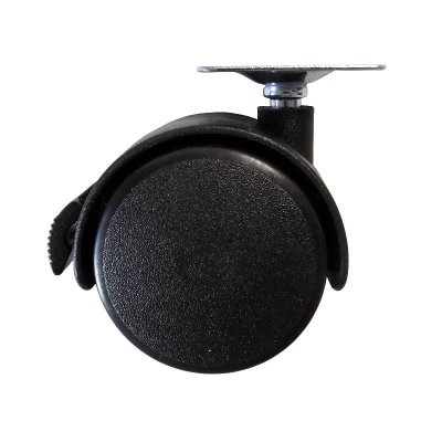 На картинке «Опора колесная "50" (10.02.07) с тормозом»