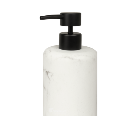 На картинке «Дозатор для ж/мыла Бьянка, принт под мрамор, BRE0575AA-LD»