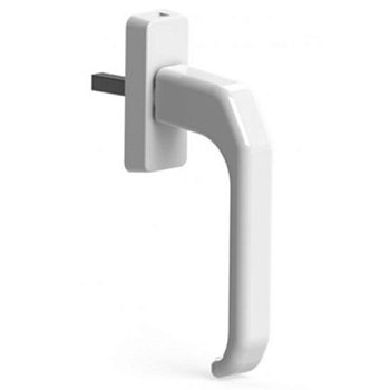 Ручка оконная Hermo металлическая, белая