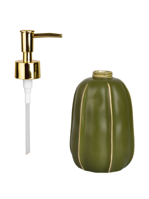 На картинке «Дозатор для жидкого мыла Zenfort "Агава ", керамика»