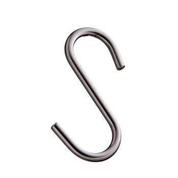 Крючок для кухни Trodos S-001 одинарный б_ш D16, хром