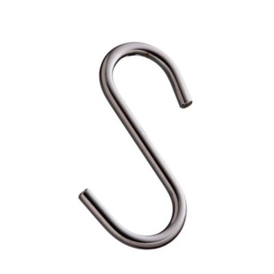 На картинке «Крючок для кухни Trodos "S-001" одинарный б/ш D16, хром*»