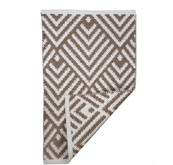 Коврик хлопок Пасьянс бежевый 50*80см