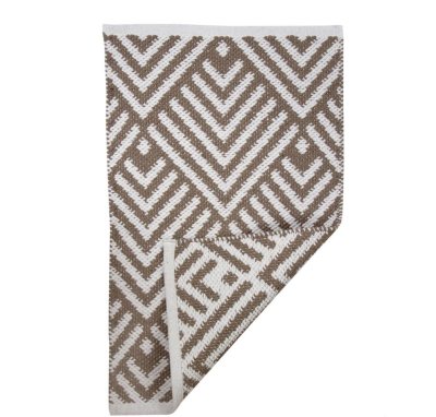 На картинке «Коврик хлопок Пасьянс бежевый 50*80см»