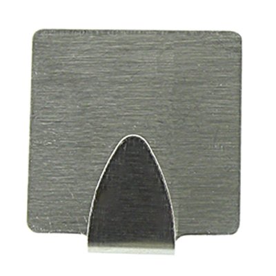 На картинке «Крючок самоклеящийся Delphinium "Стил" квадратный, 4 шт, блистер»