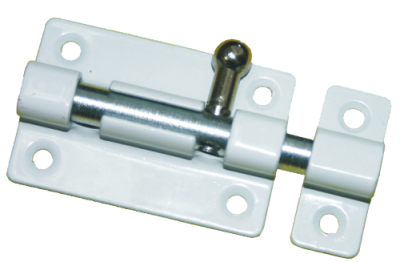 На картинке «Задвижка прямоугольная ЗТ-5 (ШП-50) БЦ белая с цинком (М-К)»