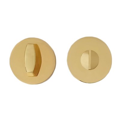 На картинке «Ручка поворотная Vrata "AE20" серия 06 slim, сатиновое золото матовый»