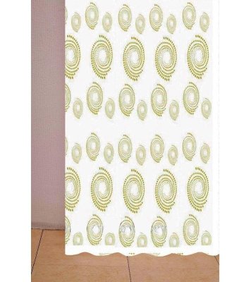 На картинке «Штора для ванной "Delphinium" WS-817  "Абстракция" полиэстер/ткань (180х180мм)»