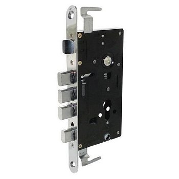 Корпус врезного замка 2524-3Р (Эконом) (закругленная планка) (632С)