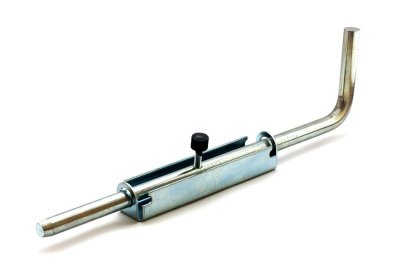 На картинке «Засов гаражный "Симеко" ЗЩ-060 (32х495х147мм) цинк (г.Боровичи)»