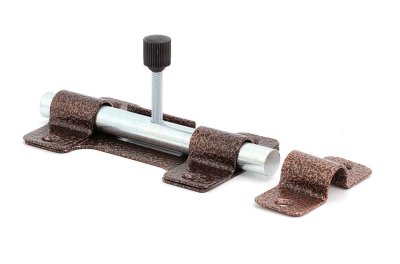 На картинке «Засов дверной "Симеко" ЗЩ 016 (черный) круглый L-115 мм (г.Боровичи)»