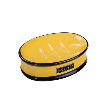 Мыльница керамика Yellow CE2375BA-SD