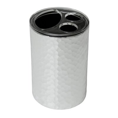 На картинке «Стакан для зубных щёток "Better Plastic" A9447 "Хром"»