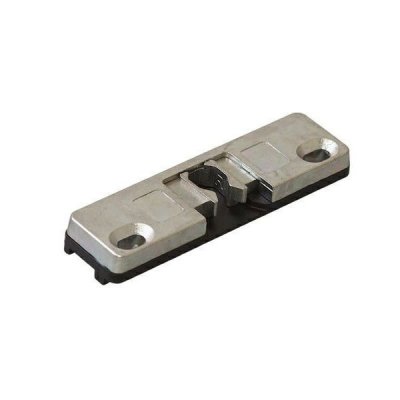 На картинке «Защелка балконная "Курильщика"(B-13мм) с пластиковой подложкой+ответка»